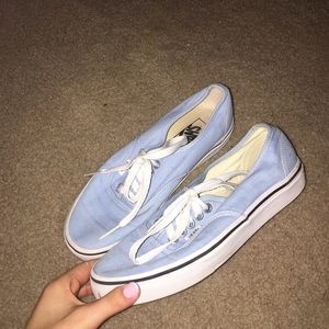 Light Blue Vans